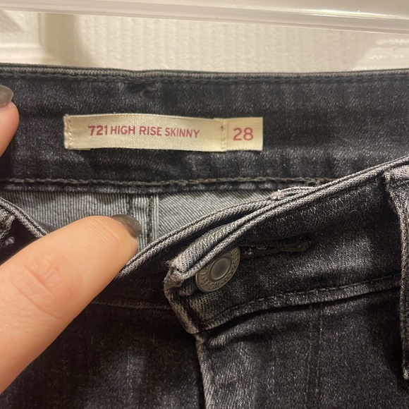 Women's Levi's 721 High Rise Skinny - Picture 7 of 14